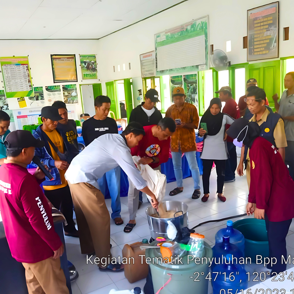 Materi Pelatihan Tematik: Pembuatan Pupuk Organik Cair (POC)